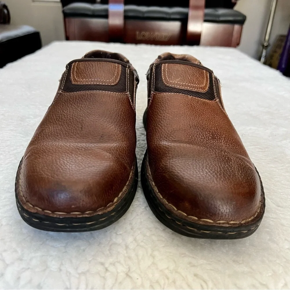 Core Croft & Barrow Grain Leather Slip On Shoes Size 11 M